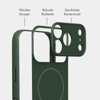 Accezz Grip Backcover mit MagSafe Apple iPhone 18 Pro Max / 17 Pro Max - Dunkelgrün
