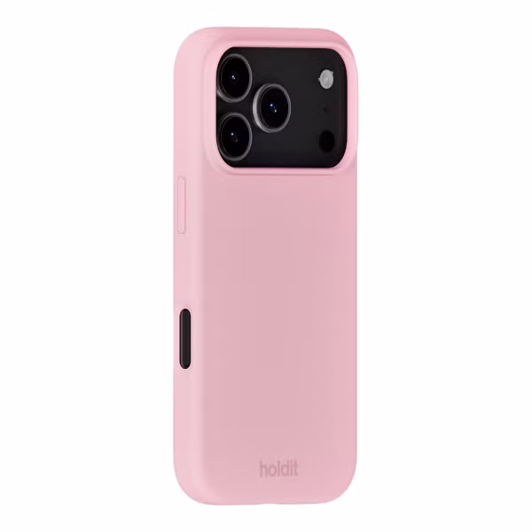 Holdit Silicone Case Apple iPhone 17 Pro - Rosa