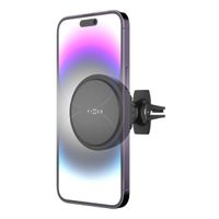 Fixed MagCool - Handyhalterung auto - Lüftungsgitter - MagSafe - Kabelloses Ladegerät - Schwar