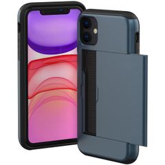 imoshion Backcover mit Kartenfach Apple iPhone 11 - Dunkelblau
