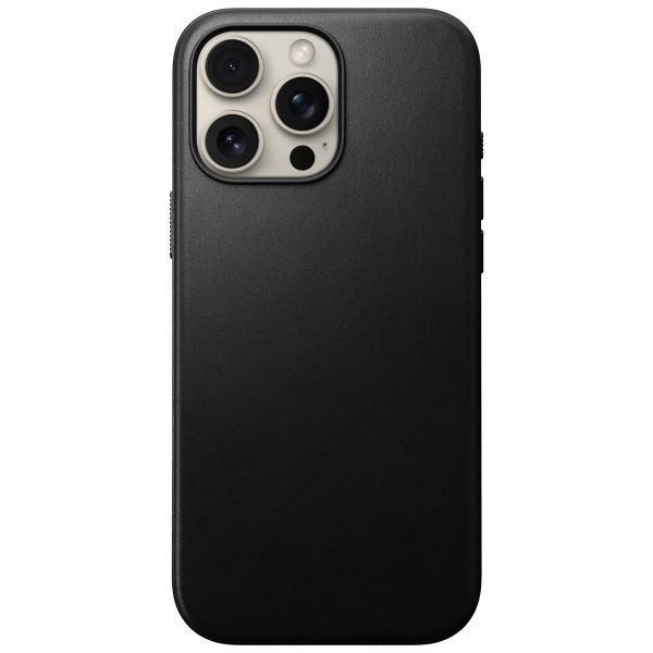 Nomad Modern Leather Case für das iPhone 16 Pro Max - Black