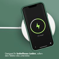 Accezz Liquid Silikoncase Apple iPhone Xr - Dunkelgrün
