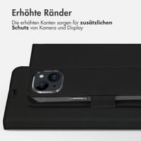 Accezz Wallet TPU Klapphülle Apple iPhone 15 Plus - Schwarz