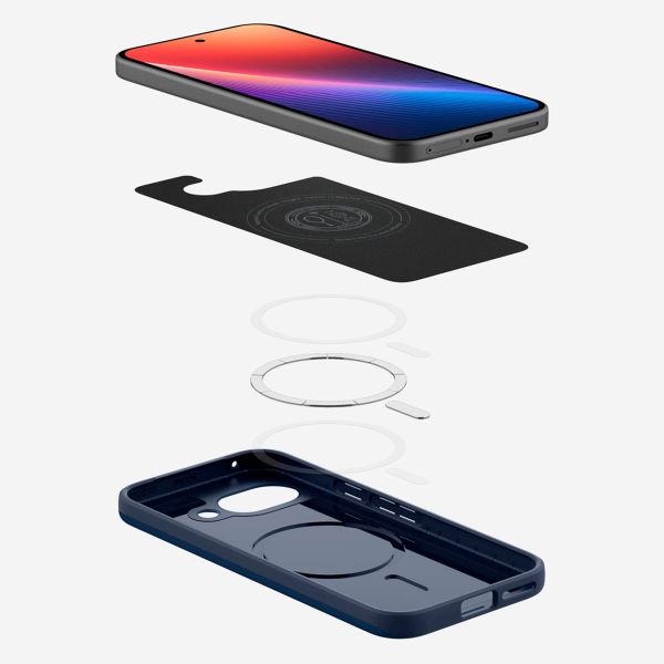 Spigen Thin Fit Backcover mit MagSafe Google Pixel 9A - Navy Blue