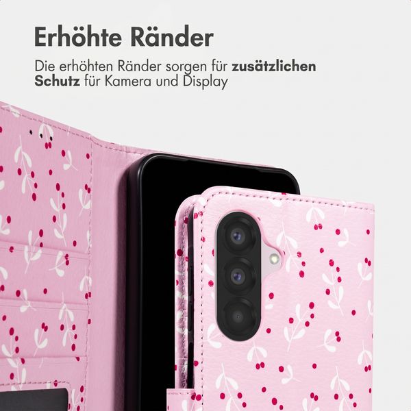 imoshion Design Klapphülle Samsung Galaxy A26 - Blush Berries