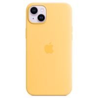 Apple Silikon-Case MagSafe für das Apple iPhone 14 Plus - Sunglow