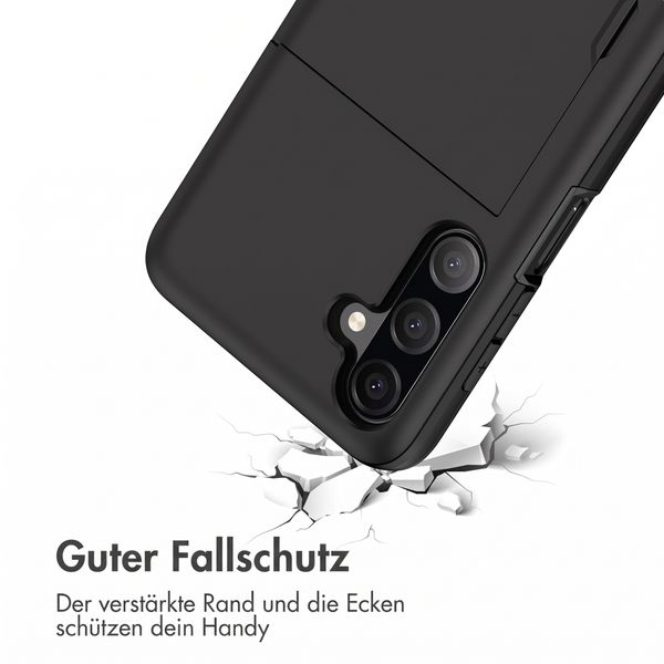 imoshion Backcover mit Kartenfach Samsung Galaxy A27 (5G) - Schwarz