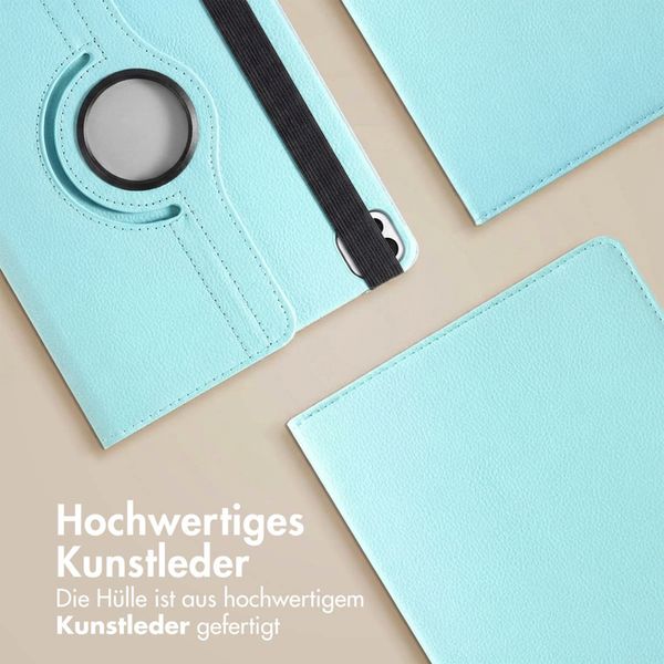 imoshion 360° drehbare Klapphülle Apple iPad Air 11 Zoll (2026) M4 / (2025) M3 / (2024) M2 / Air 5 (2022) / Air 4 (2020) / Pro 11 (2018/2020) - Hellblau