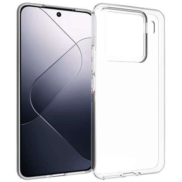 Accezz TPU Clear Cover für das Xiaomi 15 Pro - Transparent