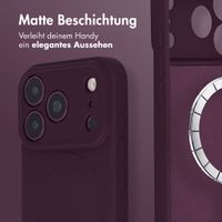 imoshion Color Back Cover mit MagSafe Apple iPhone 18 Pro / 17 Pro - Bordeaux