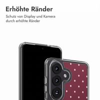 imoshion Design Hülle Samsung Galaxy S27 / S26 - Polka Dot Bordeaux
