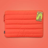 imoshion Puffer Laptop Hülle 15-16 Zoll - Laptop Sleeve - Apricot Crush Orange