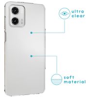 imoshion Gel Case für das Motorola Moto G73 - Transparent