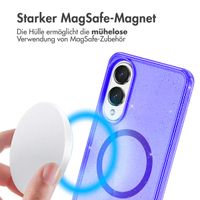 imoshion Sparkle Back Cover mit MagSafe Samsung Galaxy S25 Edge - Violett