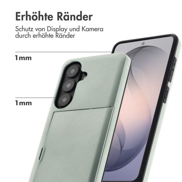 imoshion Backcover mit Kartenfach Samsung Galaxy S26 - Grün