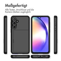 imoshion Backcover mit Kartenfach für das Samsung Galaxy A55 - Schwarz