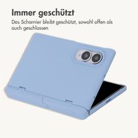 imoshion Color Backcover mit Ständer Samsung Galaxy Z Fold 8 - Hellblau
