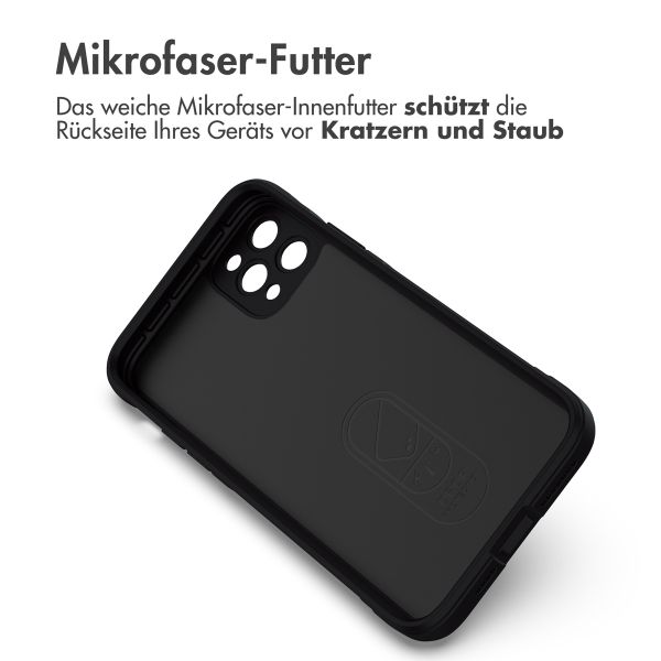 imoshion EasyGrip Back Cover für das iPhone 11 Pro Max - Schwarz