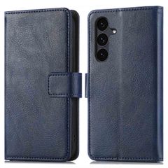 imoshion Luxuriöse Klapphülle Samsung Galaxy S25 FE - Dunkelblau