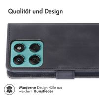 imoshion Klapphülle mit Kordel Motorola Moto G57 Power - Schwarz