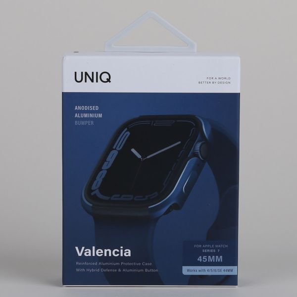 Uniq Valencia Watch Hülle für die Apple Watch 4-6 / SE - 44/45 mm - Cobalt Blue