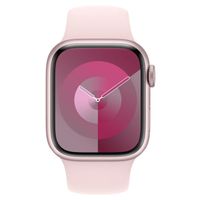 Apple Sport Armband für das  Apple Watch Series 1 t/m 9 / SE (38/40/41 mm) | Series 10 / 11 (42 mm) - Größe M/L - Light Pink