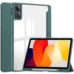 imoshion Trifold Hardcase Klapphülle für das Xiaomi Redmi Pad SE - Grün