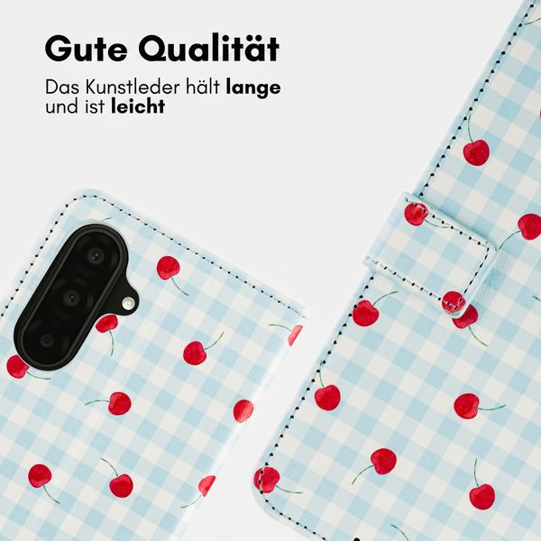 imoshion Design Klapphülle Samsung Galaxy A37 (5G) - Cherry Check