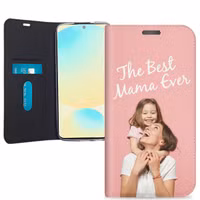 Gestalte deine eigene Compact Gel Klapphülle Samsung Galaxy S25 FE - Weiß