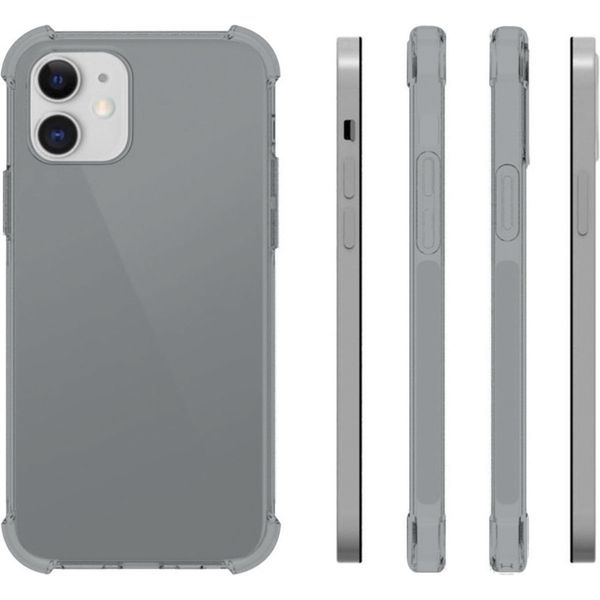 imoshion Shockproof Case Apple iPhone 12 (Pro) - Grau