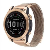 imoshion QuickFit® Milanese Armband -   Garmin 22 mm Anschluss - Größe L/XL - Rose Gold