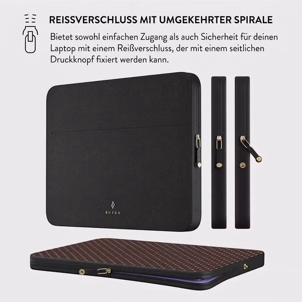 Burga Laptop Hülle 13 Zoll - Laptop Sleeve - Sorry Busy
