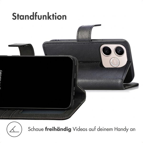 imoshion Luxuriöse Klapphülle Honor 600 Lite - Schwarz