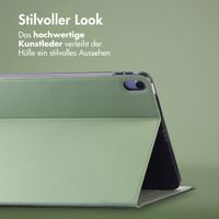 Accezz Classic Klapphülle Apple iPad Mini 7 (2024) / iPad Mini 6 (2021) - Grün