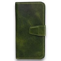 Wachikopa Multi Wallet Bookcase für das Samsung Galaxy S24 - Forest Green