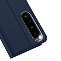 Dux Ducis Slim TPU Klapphülle für das Sony Xperia 1 V - Dunkelblau