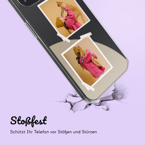 Personalisierte Hülle mit Filmrolle N°2 iPhone 12 (Pro) - Transparent