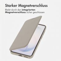 imoshion Transparente Bookcase mit MagSafe Samsung Galaxy S26 - Beige