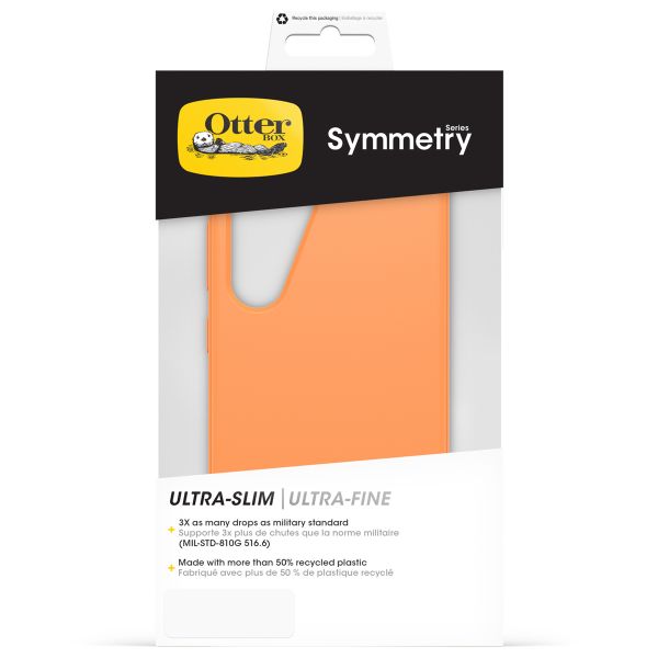 OtterBox Symmetry Case für das Samsung Galaxy S24 - Sunstone Orange