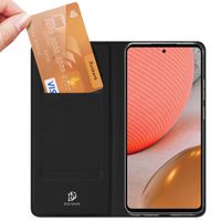 Dux Ducis Slim TPU Klapphülle für das Samsung Galaxy A72 - Schwarz