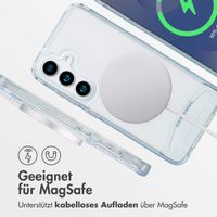 imoshion MagSafe Hülle mit abnehmbarem Band für das Samsung Galaxy S24 / S25 - Transparant