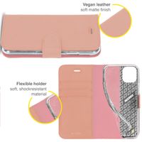 Accezz Wallet TPU Klapphülle für das iPhone 13 Pro - Rose Gold