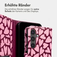 imoshion Design Klapphülle Samsung Galaxy S25 FE - Hearty Blush