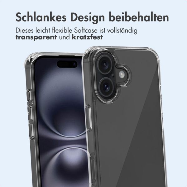 imoshion Protective Backcover Apple iPhone 16 - Transparent