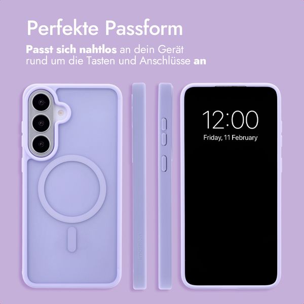 imoshion Color Guard Back Cover mit MagSafe Samsung Galaxy S26 FE / S25 FE - Lila