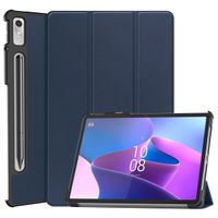 imoshion Trifold Klapphülle für das Lenovo Tab P11 Pro (2nd gen) - Dunkelblau