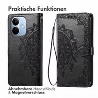 imoshion Mandala Klapphülle Xiaomi Redmi Note 17 Pro - Schwarz