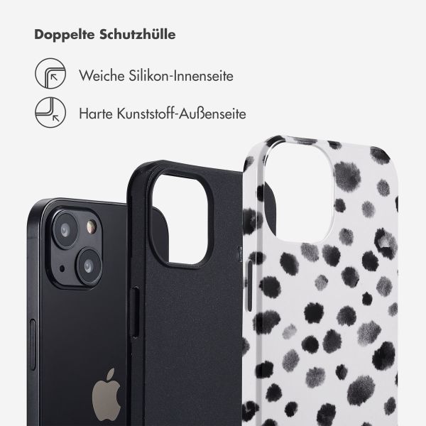 Selencia Vivid Back Cover Apple iPhone 13 - Trendy Leopard