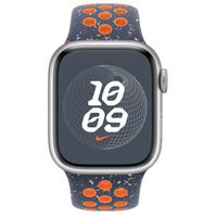 Apple Nike Sport Armband für das  Apple Watch Series 1 t/m 9 / SE (38/40/41 mm) | Series 10 / 11 (42 mm) - Größe M/L - Blue Flame