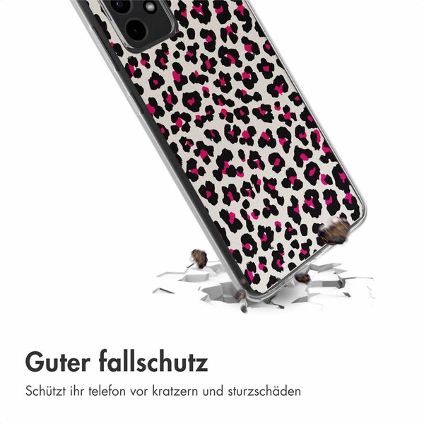 imoshion Design Hülle Samsung Galaxy A52(s) (5G/4G) - Leopard Pink